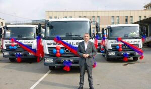 Bayrampaşa’nın temizlik filosuna 3 yeni araç