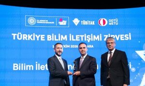 Konya Bilim Merkezi’ne Bilim İletişimine Katkı Ödülü
